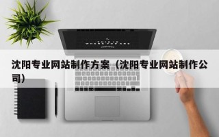 安吉沈阳专业网站制作方案（沈阳专业网站制作公司）